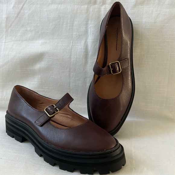 Madewell The Freya Platform Lugsole Mary Jane NG680 - Picture 3 of 6